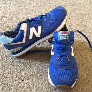 New Balance Blue Sneakers